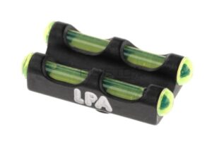 LPA Green Twin Fiber Optics Front Sight 3,0 MA Thread