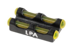 LPA Yellow Twin Fiber Optics Front Sight 3,0 MA Thread
