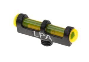 LPA Yellow Fiber Optics Front Sight for 3,0 MA Thread