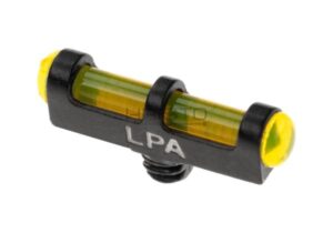 LPA Yellow Fiber Optics Front Sight for 5X40 Thread