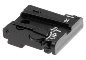 LPA 07 Type Rear Sight for Glock 17/19