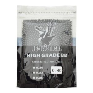 JS Tactical airsoft kuglice BB 0.40g/1kg CRNE