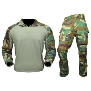 JS Tactical Warrior Combat Suit Woodland