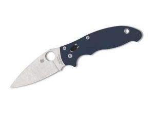 Spyderco Manix 2 CPM SPY27 G10 Blue PlainEdge preklopni nož