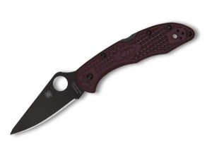 Spyderco Delica 4 Lightweight Micro-Melt PD#1 Black Blade Sprint Run preklopni nož