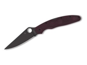 Spyderco Police 4 Lightweight Micro-Melt PD#1 Black Blade Sprint Run preklopni nož