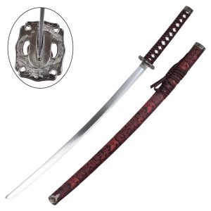 Ukrasna katana - crvena