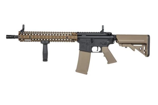 Specna Arms Daniel Defense® MK18 SA-P26 Prime™ Kestrel™ ETU Chaos Bronze Bushless Motor AEG airsoft replika