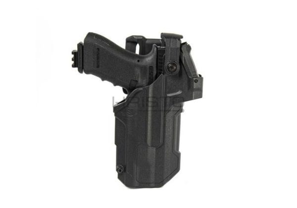 T-Series L3D Duty Holster RDS for Glock 17/19/22/23/31/32/47 TLR-1/2 Right Side Black