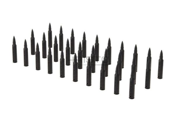 Dummy Bullets 5.56x45 30pcs Black