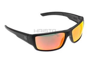 Ascent - Polarized - Black Frame / Gray Lens/Red Mirror