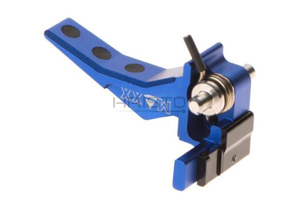 CNC Aluminum Advanced Speed Trigger for EVO-3 Style B Blue