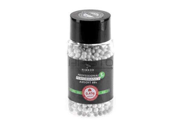 0.43g Bio BB Professional Performance 1000rds White