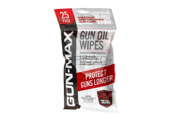 Gun-Max Gun Oil Wipes