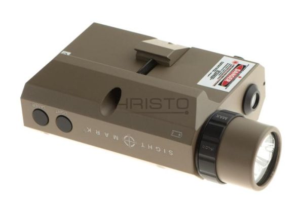 LoPro Combo Flashlight VIS/IR and Green Laser Dark Earth