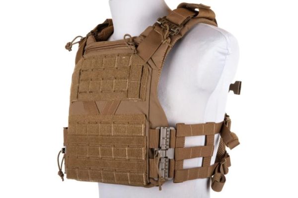 Wosport VE-83 Plate Carrier Tactical Vest Coyote Brown