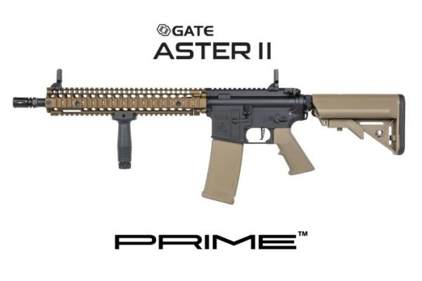 Specna Arms Daniel Defense® MK18 SA-P26 Prime™ Aster II ETU Chaos Bronze Brushless Motor AEG airsoft replika