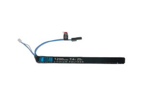 Titan 1200mAh/7.4V 25C AK stick Tamiya mini LiPO baterija