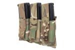 Wosport triple magazine pouch with flap Multicam