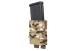 Wosport Single 5.56 magazine pouch with plastic insert Multicam