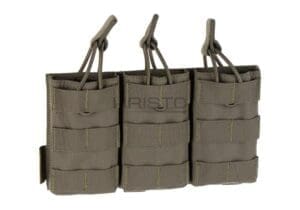 Warrior Triple Open Mag Pouch M4 5.56 mm Ranger Green