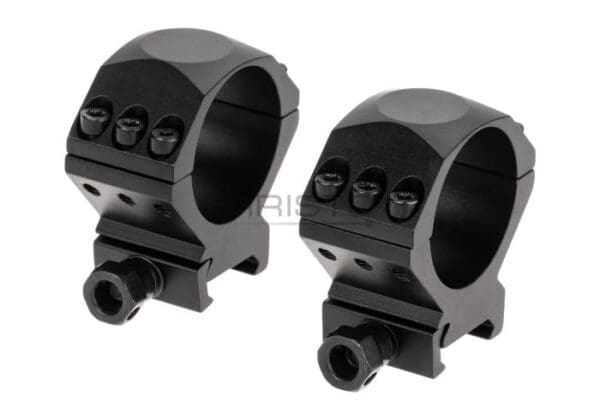 Vector Optics 34mm X-Accu Low Profile Picatinny Rings Black
