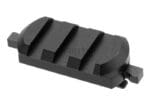 5KU QD MLOK 3 Slot Rail Section Black