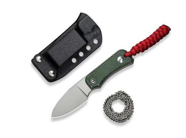 Civivi Baby Banter Nitro-V Micarta Green fiksni nož