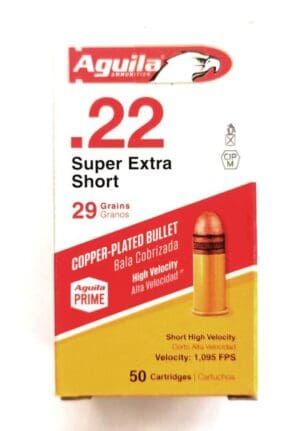 Aguila .22 Super Extra Short 29gr metak