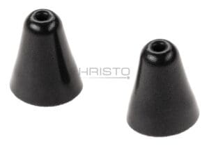 Earmor Replacement Tapered Foam Earplugs For M20 / M20T Pro / M200T Black