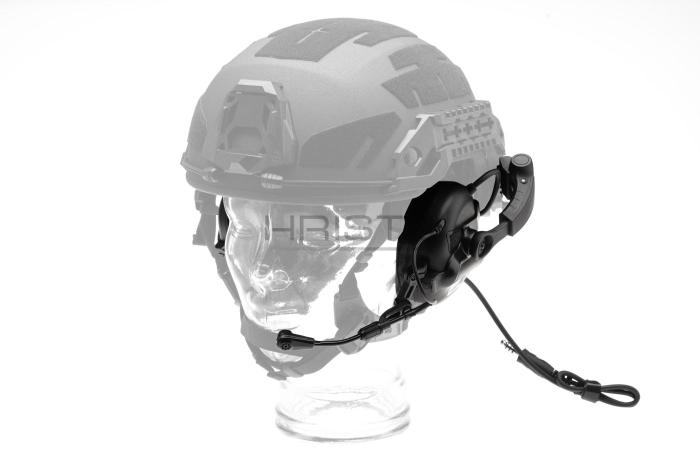 Earmor M32X Plus Hearing Protection Set for ARC Helmet Rails Black Earmor M32X Plus Hearing Protection Set for ARC Helmet Rails Black