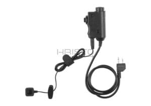 Earmor M52 Tactical PTT Midland Black