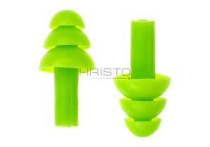 Earmor MaxDefense Silicone Ear Plugs NRR23 100 Pairs Box Yellow