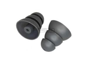 Earmor Replacement Silicone Earplugs For M20 / M20T Pro / M200T Size S Black