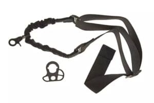 GFC Tactical one point bungee sling BK s prihvatom i nosačem za AR repliku