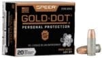 Speer 9x19mm 124grs Gold Dot metak