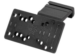 Vector Optics Universal Red Dot Offset Picatinny Mount Black