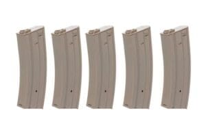 Specna Arms metalni M4/16 realcap 30bb FDE (set od 5)