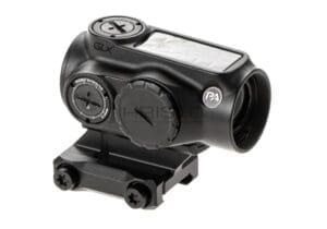 Primary Arms GLx MD-21S Push Button 21mm Microdot with AutoLive ACSS-CQB Red Dot Reticle Black