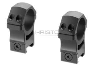 Leapers PRO 30mm High Profile P.O.I. Picatinny Rings Black