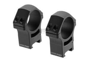 Leapers PRO 34mm High Profile P.O.I. Picatinny Rings Black