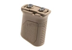 Strike Industries Angled Vertical M-LOK Grip with Cable Management Short Dark Earth