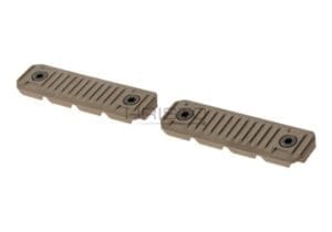 Strike Industries Cable Management Rail Covers Long 2pcs Dark Earth