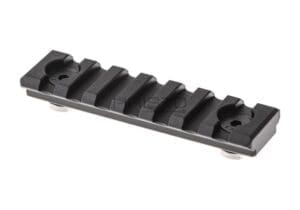 Leapers PRO 7-Slot M-LOK Picatinny Rail Section Black