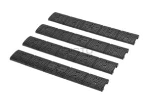 IMI Defense Picatinny Rail Cover Set 4pcs Black
