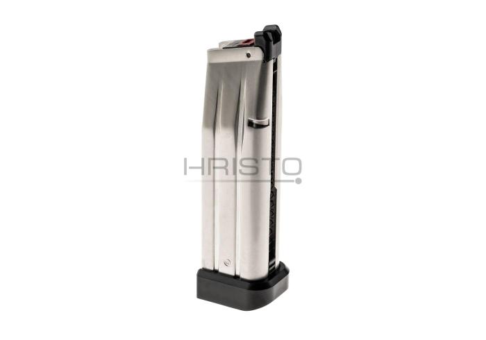AW Custom Magazin Hi-Capa 5.1 CO2 30rds Silver AW Custom Magazin Hi-Capa 5.1 CO2 30rds Silver
