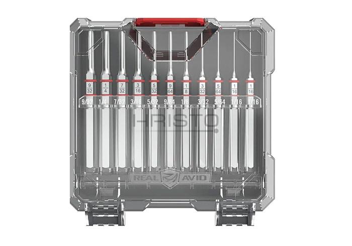 Real Avid Accu-Punch 11-Piece Standard Pin Punch Set Real Avid Accu-Punch 11-Piece Standard Pin Punch Set