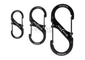Nite Ize S-Biner Stainless Steel SlideLock 3pcs Black