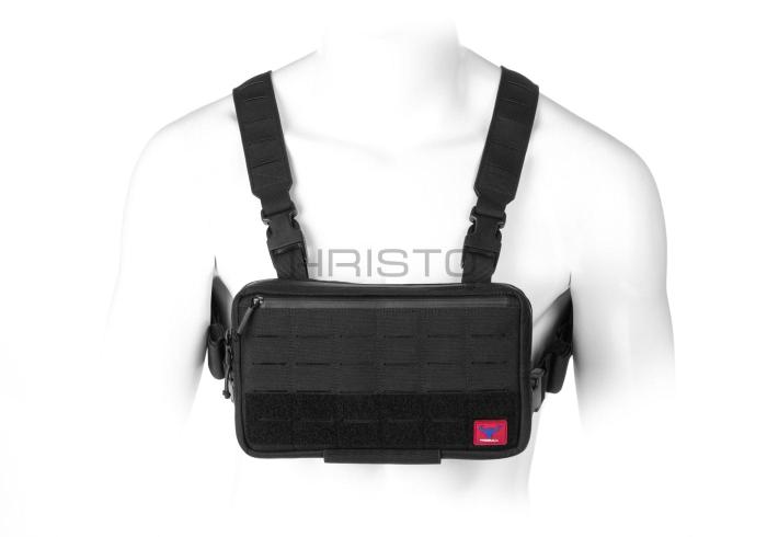 Tacbull OX Tactical Chest Rig Black Tacbull OX Tactical Chest Rig Black