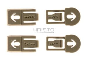 Wiley X RAS - ARC Rail Clip And Bar Tan